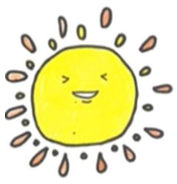 おひさまわらばぁ〜ロゴ